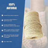 Arts & Crafts: Sisal Rope Natural Jute Hemp Manila Twine Cord 5mm*100m