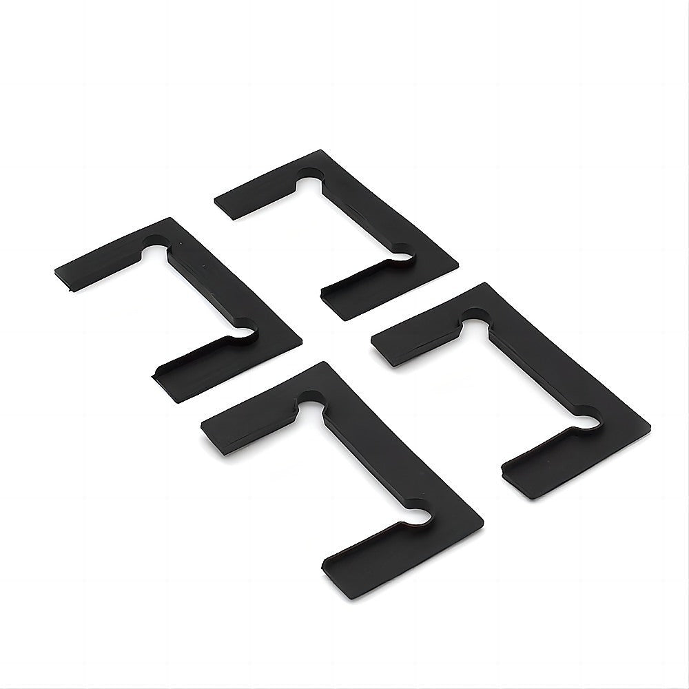 Shower Heads & Screens: 100cm Wall-to-Wall Frameless Shower Screen  White Wall & Floor Channel with Brass Hinges & Square Knob Handle