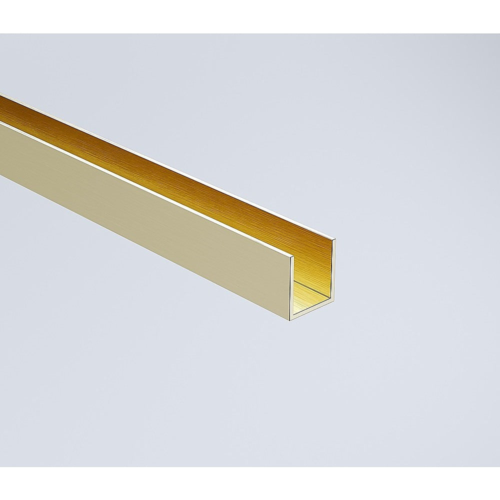 Shower Heads & Screens: 90x90cm Corner Frameless Shower Screen  Gold Wall & Floor Channel with Brass Hinges & Round Knob Handle