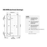 Shower Heads & Screens: 100x100cm Corner Frameless Shower Screen  Gold Wall & Floor Channel with Brass Hinges & Round Knob Handle