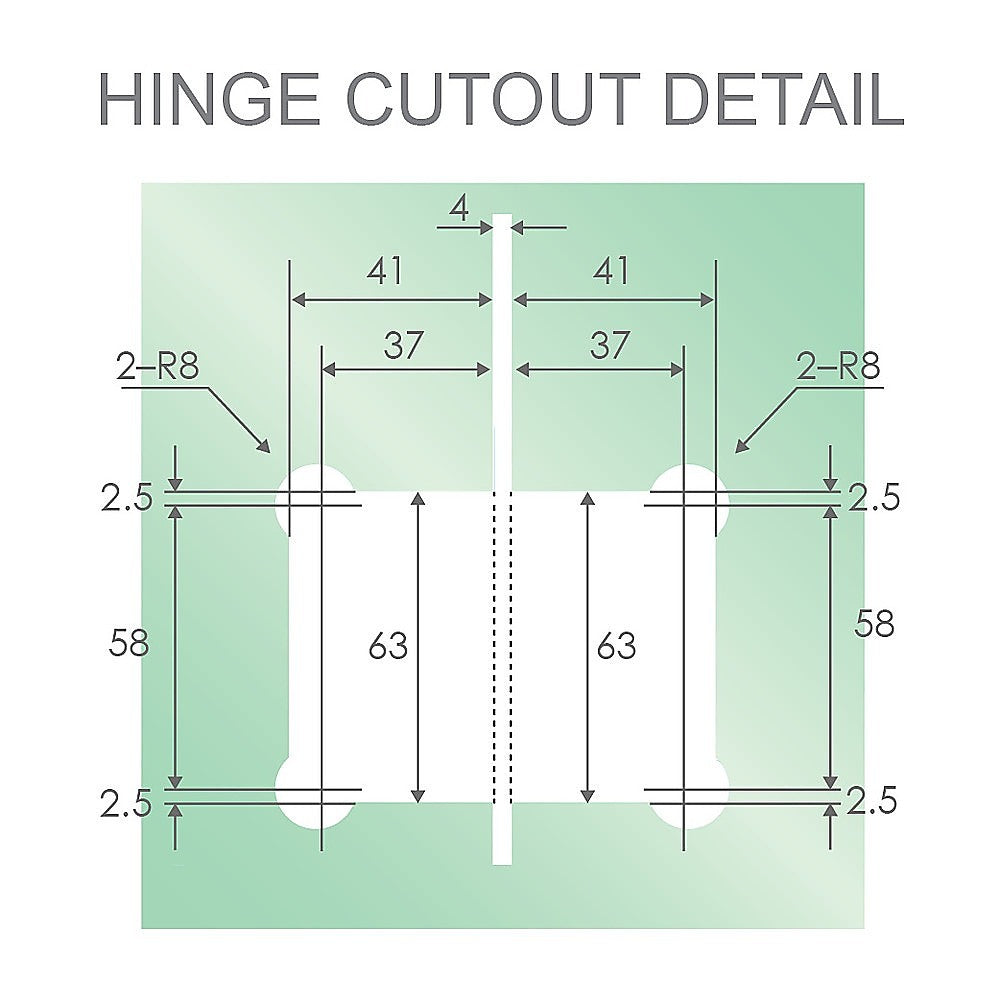 Shower Heads & Screens: 100x100cm Corner Frameless Shower Screen  Nickel Wall Channel with Brass Hinges & Square Double Pull Handle