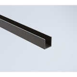 Shower Heads & Screens: 90x110cm Double Door Corner Shower Screen  Channels with Brass Hinges in Black, Round Handles