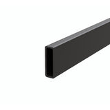 Shower Heads & Screens: 150x100cm Frameless Glass Sliding Corner Shower  With Black Rail and U-brackets for Contemporary Bathrooms