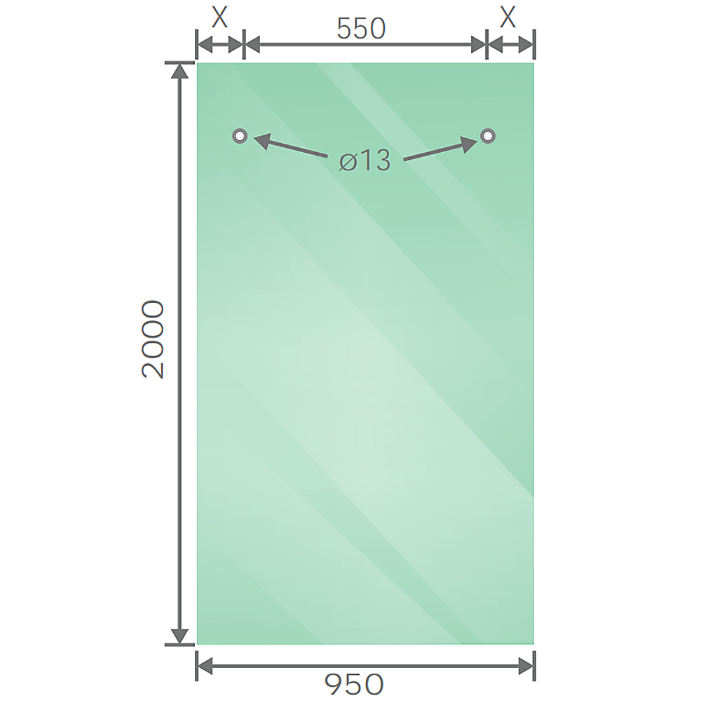 180x80cm Frameless Glass Sliding Corner Shower – With Black Rail and Wall Channel for Contemporary Bathrooms