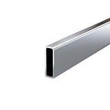 150x80cm Frameless Glass Sliding Corner Shower with Nickel Rail and Hardware