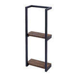 Kitchen & Bathroom DIY: Stylish Bathroom Towel Storage Rack with Wooden Shelves