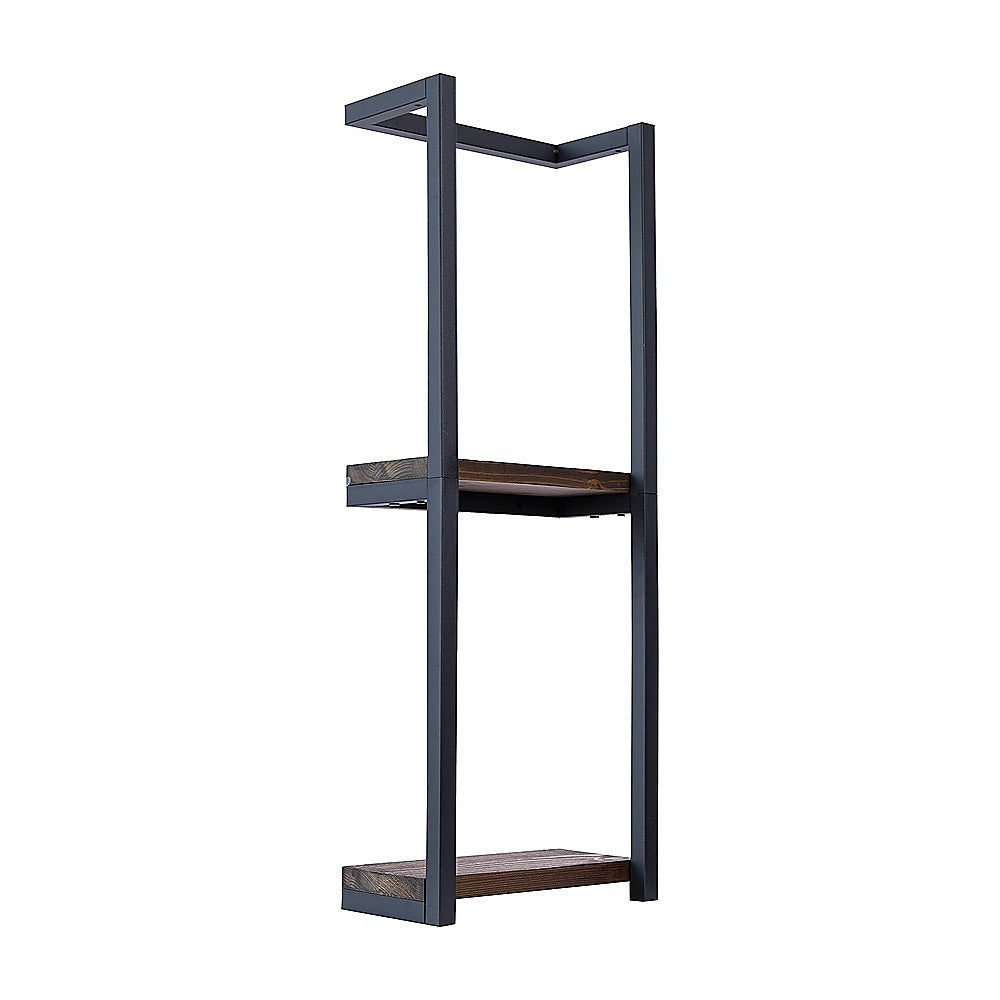 Kitchen & Bathroom DIY: Stylish Bathroom Towel Storage Rack with Wooden Shelves