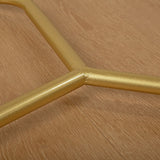 Retail: Commercial Clothing Garment Rack Retail Shop in Gold