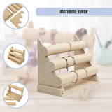 3-Tier Triple Bar Jewellery Display Rack