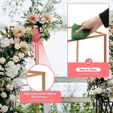 Gardening Accessories: Rose Gold Metal Flower Stand