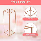 Gardening Accessories: Rose Gold Metal Flower Stand