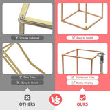 Gardening Accessories: Rose Gold Metal Flower Stand