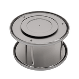 2-Tier Rack Lazy Susan Organiser Steel Kitchen Pantry Cabinet Storage