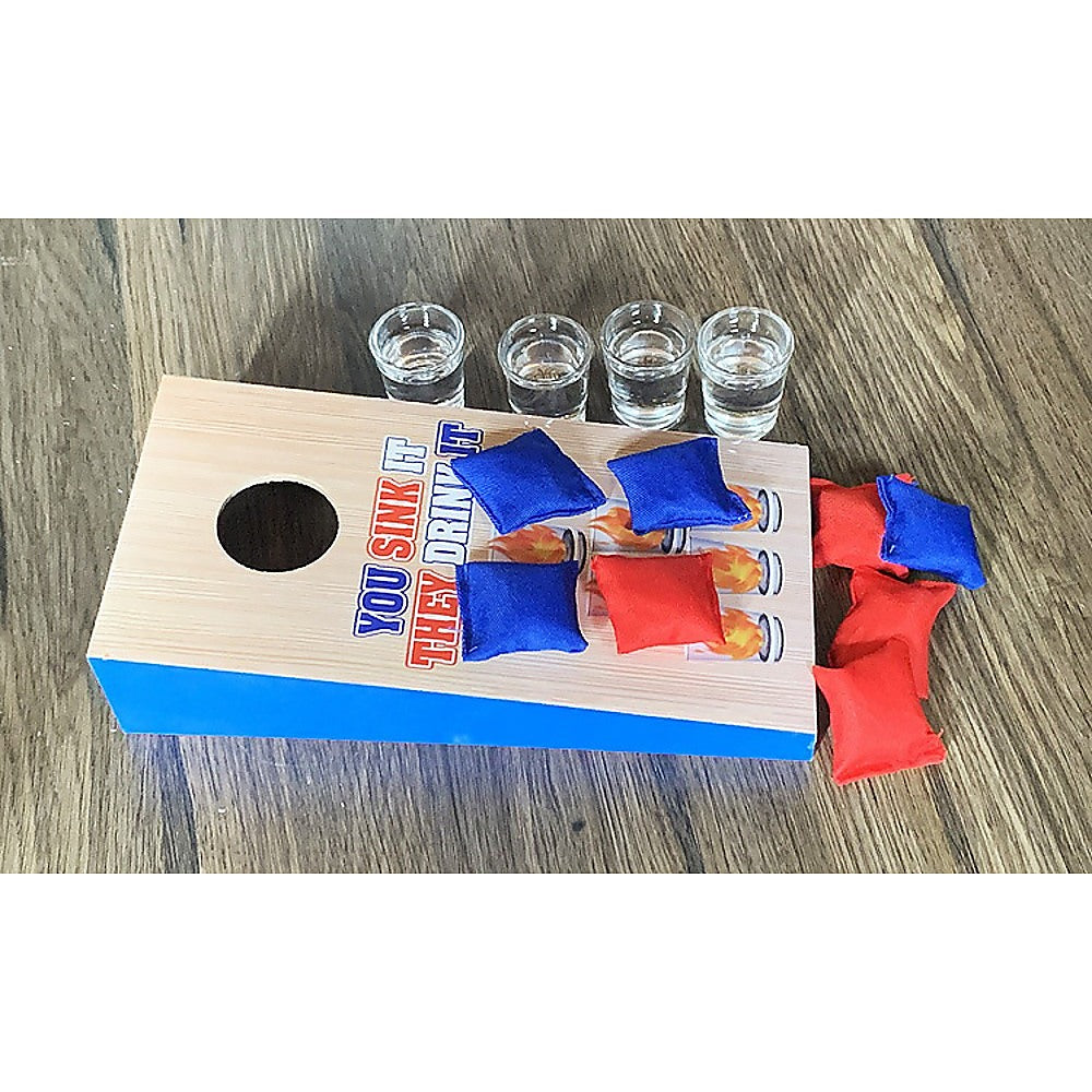 Activity Games: Cornhole Toss Portable Entertainment for Buck Hens Parties