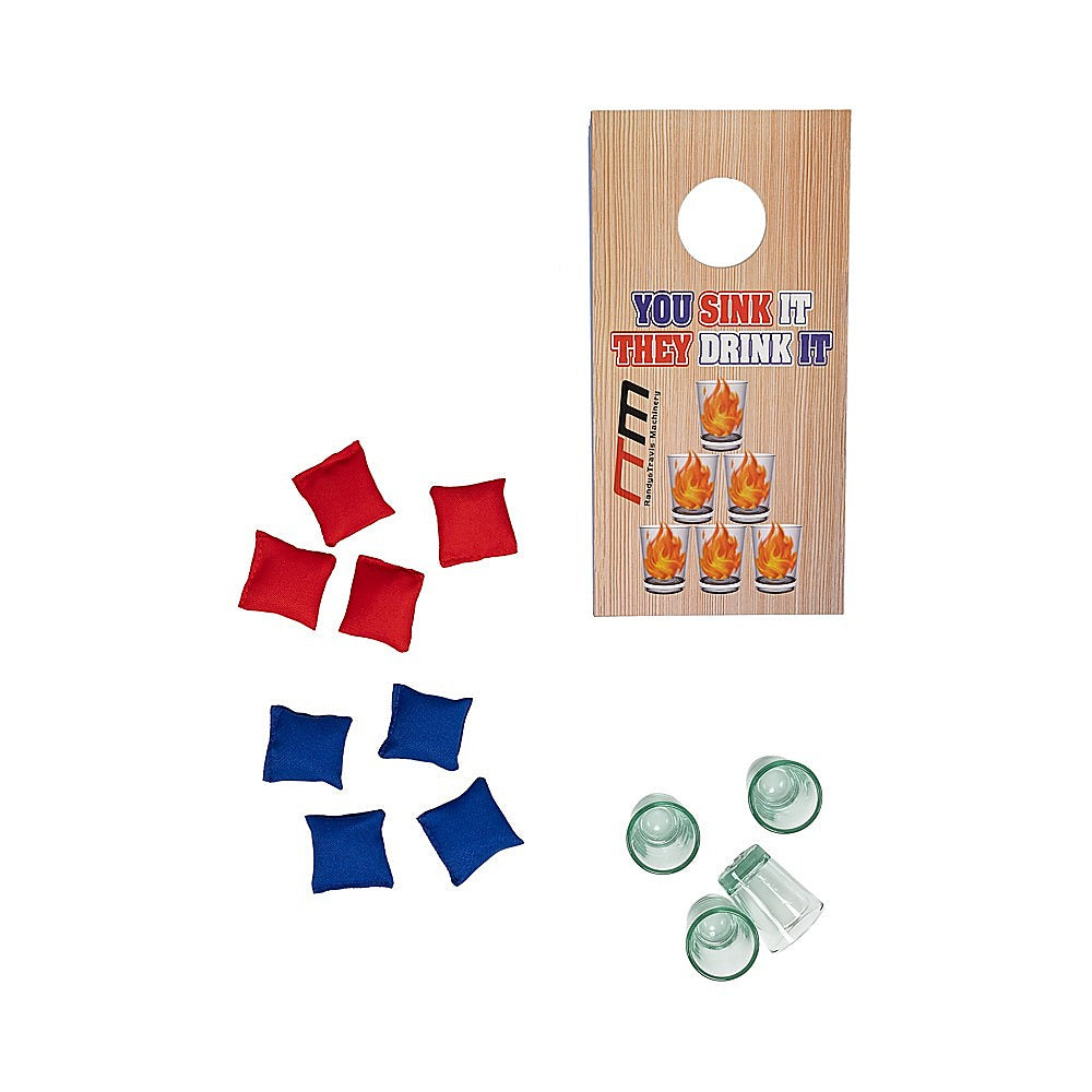 Activity Games: Cornhole Toss Portable Entertainment for Buck Hens Parties