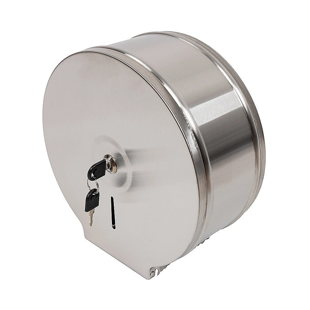 Kitchen & Bathroom DIY: Brushed Stainless Steel Wall Mounted Toilet Paper Towel Dispenser