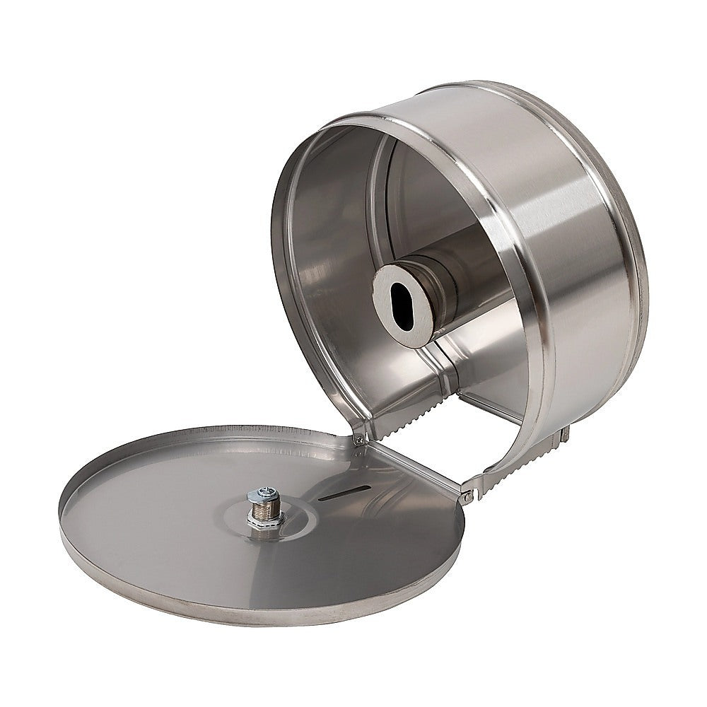 Kitchen & Bathroom DIY: Brushed Stainless Steel Wall Mounted Toilet Paper Towel Dispenser