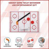 Activity Games: Hockey Game Toilet Bathroom Loo Entertainment Gift
