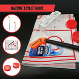 Activity Games: Hockey Game Toilet Bathroom Loo Entertainment Gift