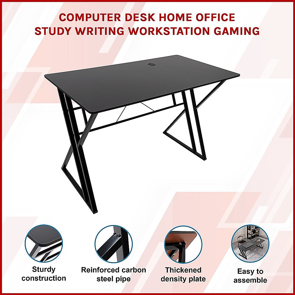 Desks: Computer Desk Home Office Study Writing Workstation Gaming