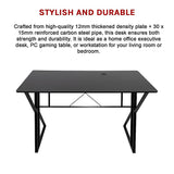 Desks: Computer Desk Home Office Study Writing Workstation Gaming