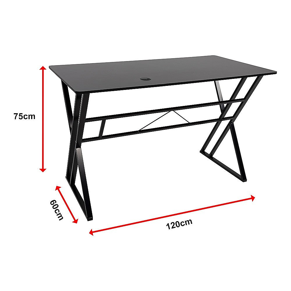 Desks: Computer Desk Home Office Study Writing Workstation Gaming