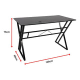 Desks: Computer Desk Home Office Study Writing Workstation Gaming