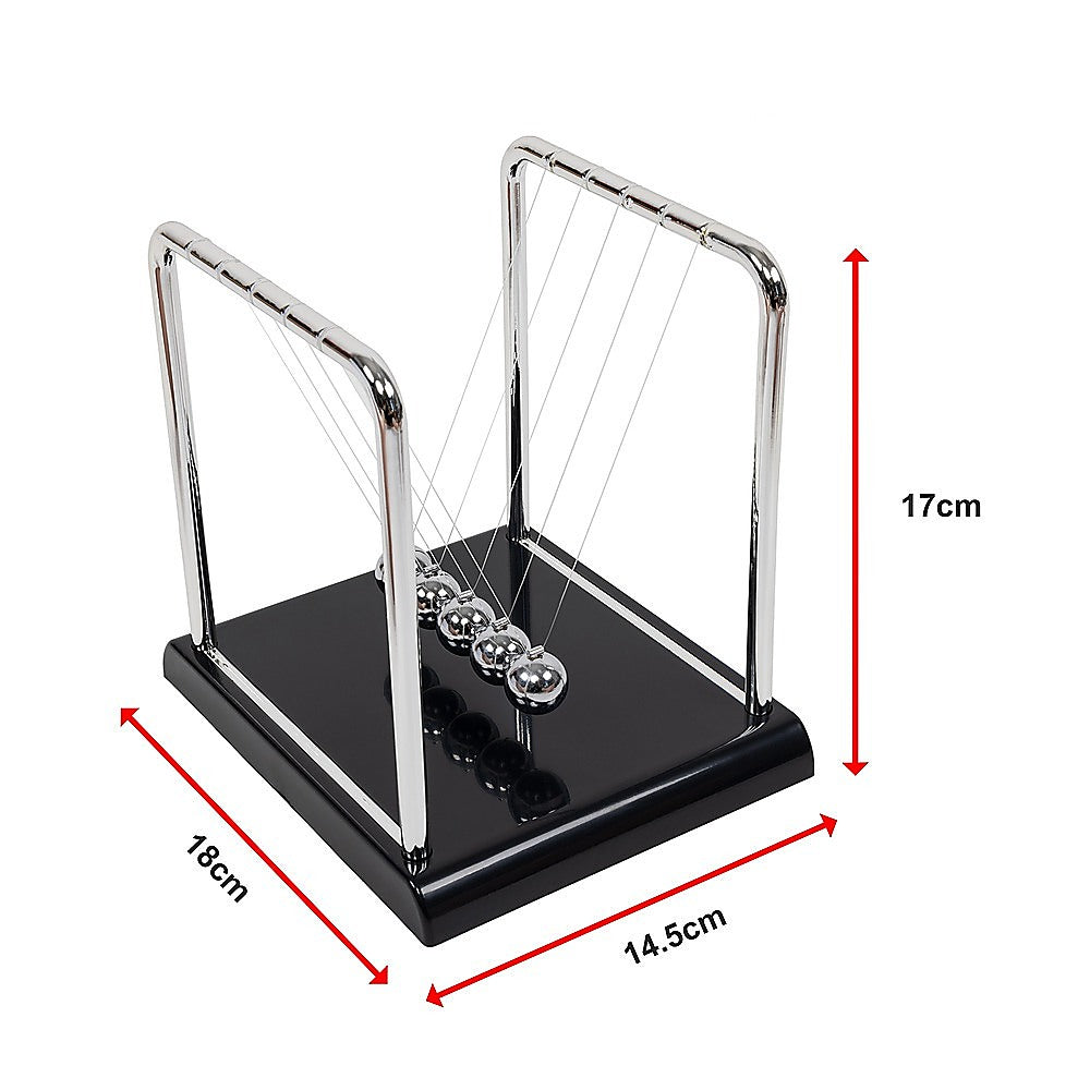 Activity Toys: Newton's Cradle Steel Balance Small Pendulum Physics Science