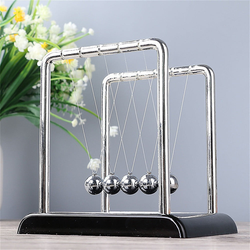 Activity Toys: Newton's Cradle Steel Balance Small Pendulum Physics Science