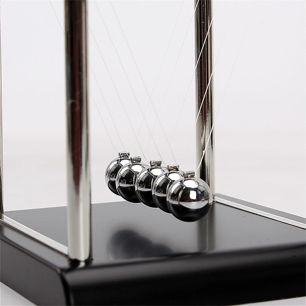 Activity Toys: Newton's Cradle Steel Balance Small Pendulum Physics Science