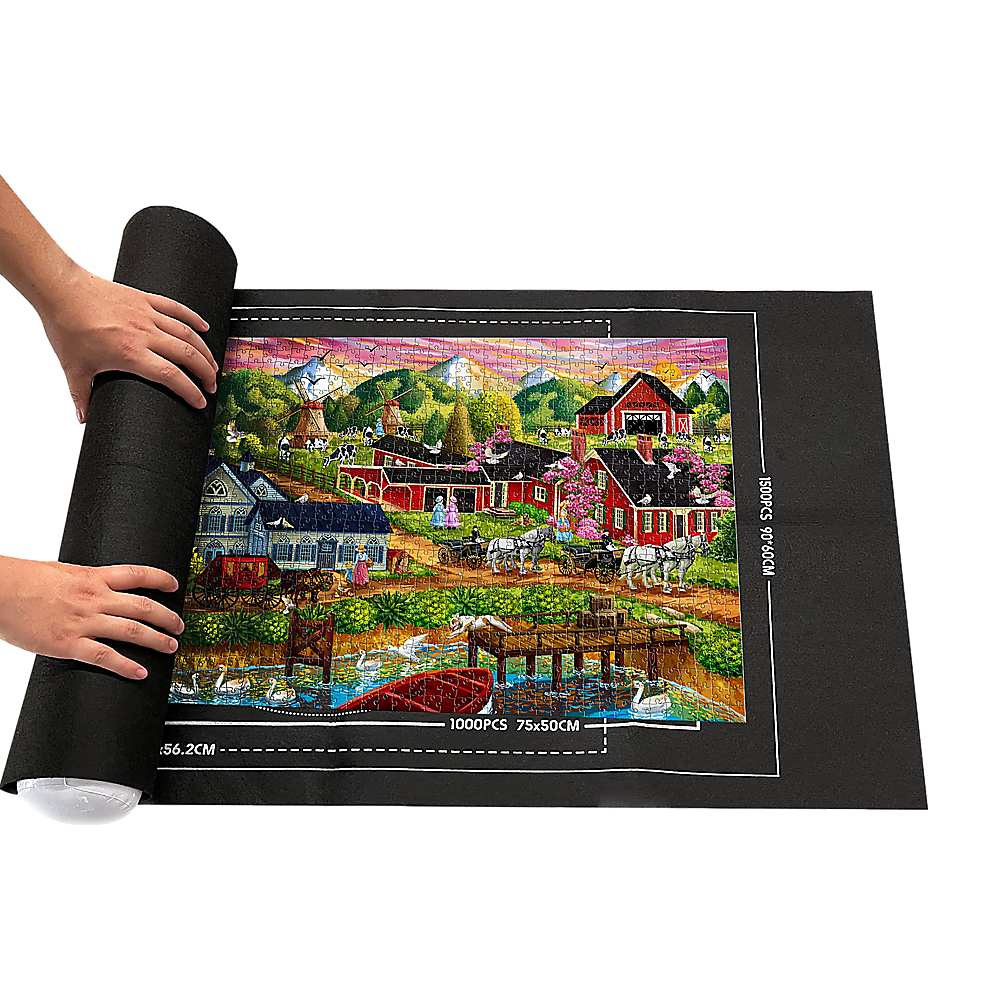 Jigsaw Puzzles & Accessories: Jigsaw Puzzle Mats 1500pc Storage