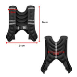 10KG Weighted Vest Top Gym Exercise Fitness Strength Sports Training Weight Loss