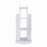 Bookcases & Shelves: Rotating Bookcase Bookshelf Kid's Book Organiser Rack Wooden Castle Display Shelf