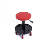 Masonry Tools: Rolling Shop Stool Mechanics Garage Stool Adjustable Work Seat Creeper