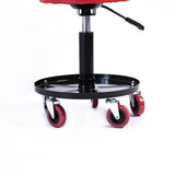 Masonry Tools: Rolling Shop Stool Mechanics Garage Stool Adjustable Work Seat Creeper