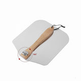 Kitchen Utensils: Pizza Peel Paddle w/ Foldable Handle for Baking Oven & Grill Aluminium
