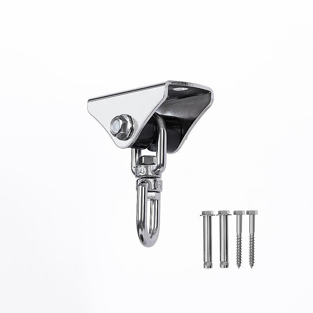 Back Care: Silent Swing Hanger Heavy Duty Stainless Steel Swing Hook with Swivel Bearing