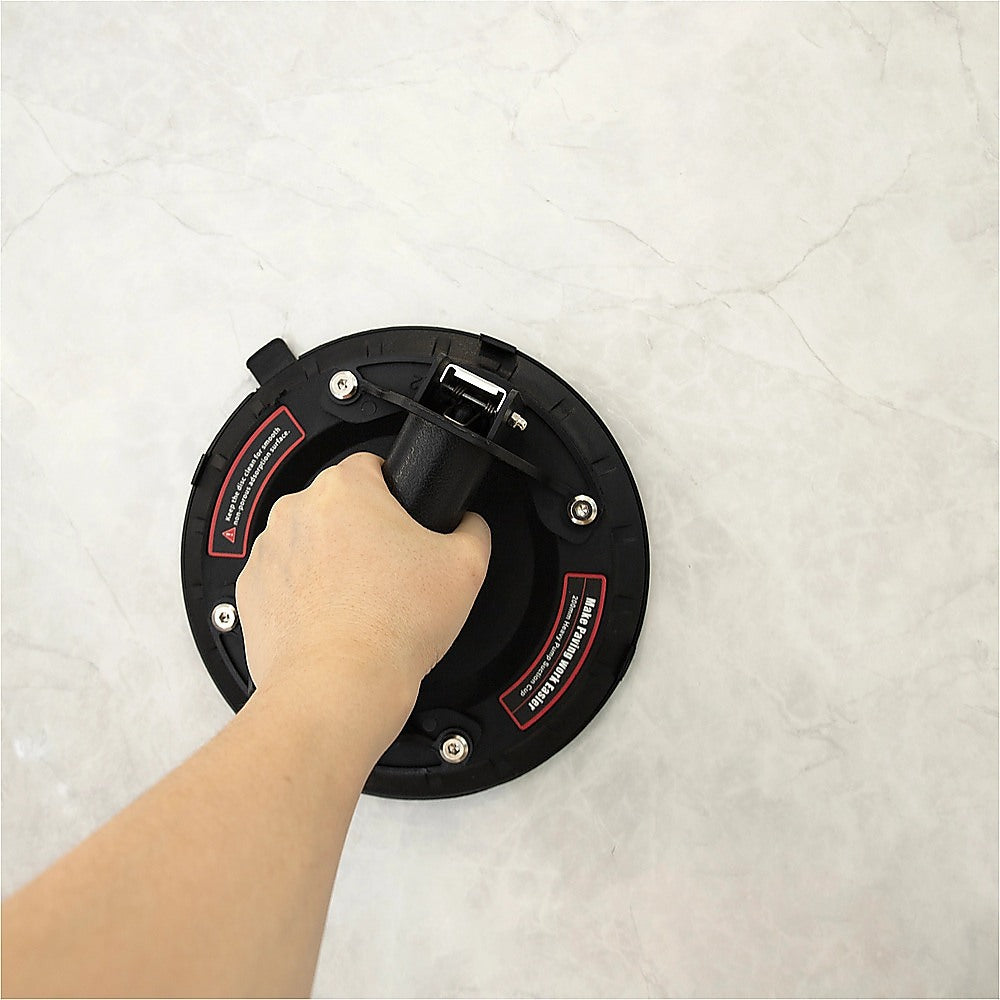 Kitchen & Bathroom DIY: 2x20cm 500kg Vacuum Suction Cup Glass Lifter Granite Sucker Pump Lift Heavy Duty