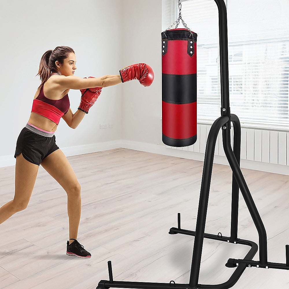 Boxing & Martial Arts: Punching Bag Stand Single-Station Boxing Heavy Bag
