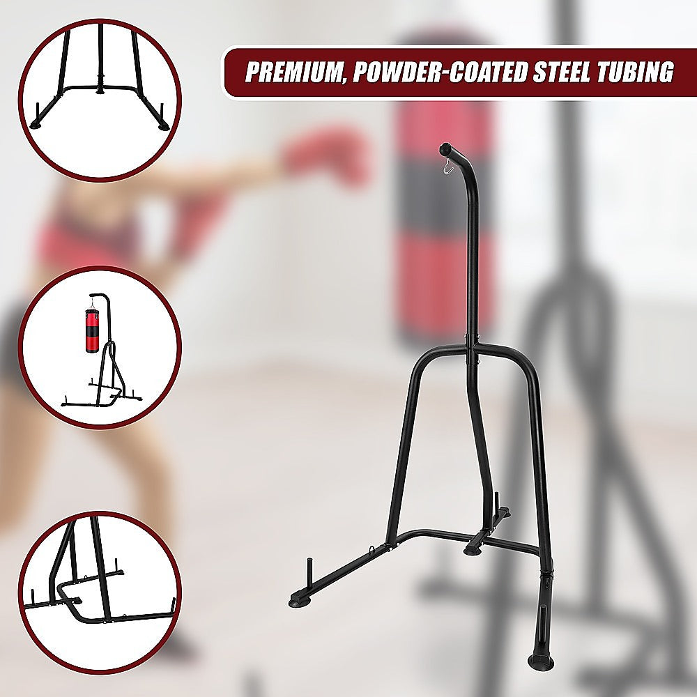 Boxing & Martial Arts: Punching Bag Stand Single-Station Boxing Heavy Bag