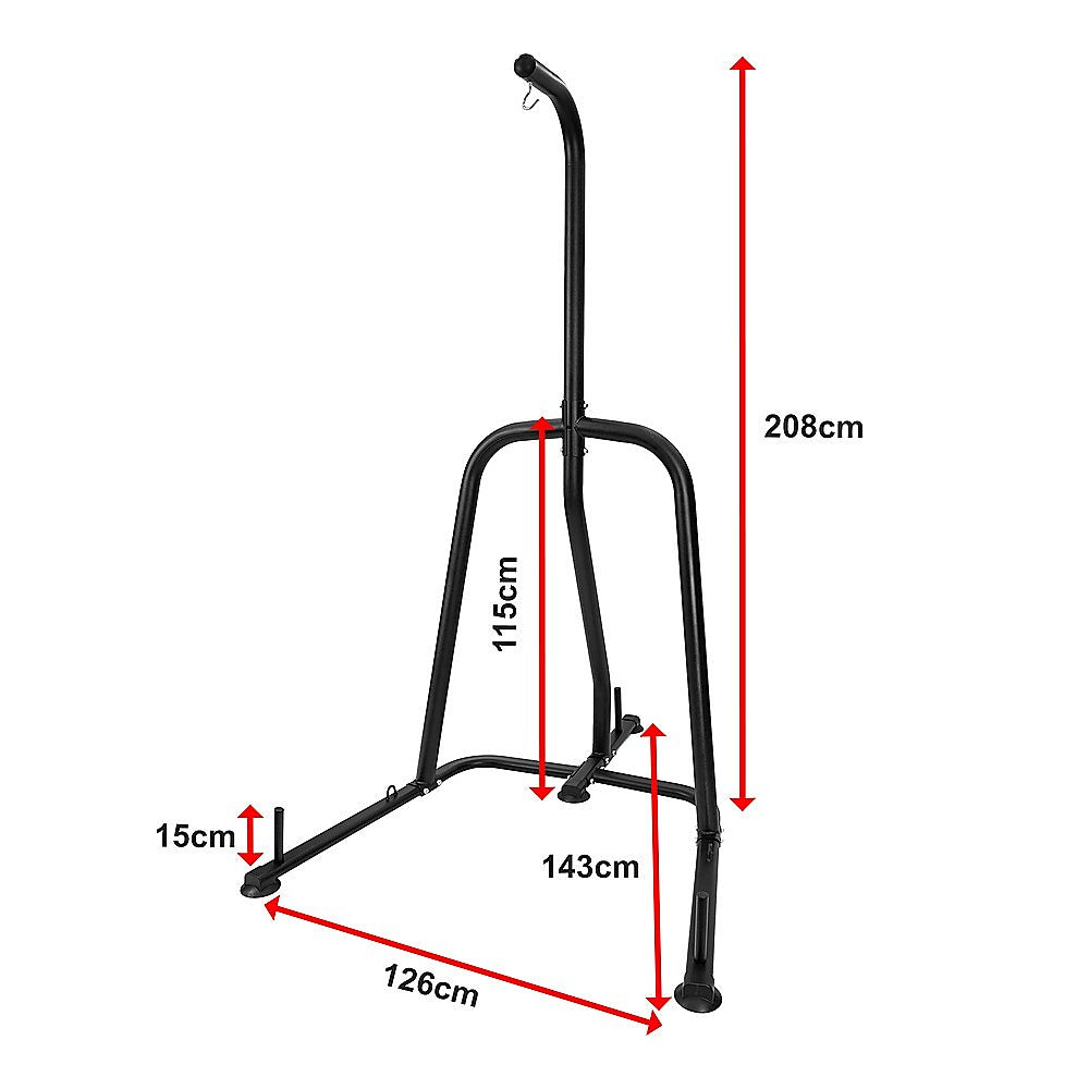 Boxing & Martial Arts: Punching Bag Stand Single-Station Boxing Heavy Bag