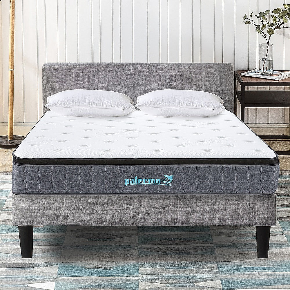 King Euro Top Pocket Spring Mattress – Motion Isolation Comfort with CertiPUR-US Certified Foam Layers