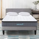 King Size Mattress: King Euro Top Pocket Spring Mattress  Motion Isolation Comfort with CertiPUR-US Certified Foam Layers
