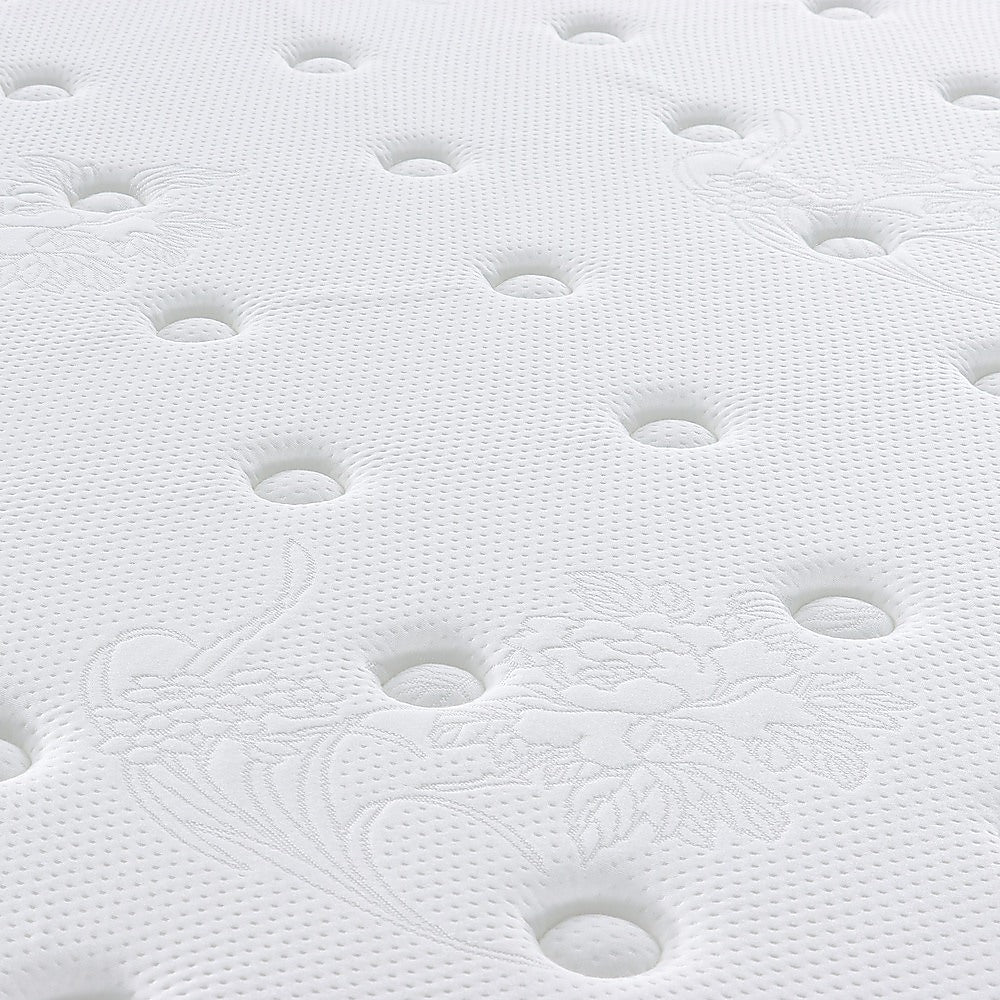 King Euro Top Pocket Spring Mattress – Motion Isolation Comfort with CertiPUR-US Certified Foam Layers