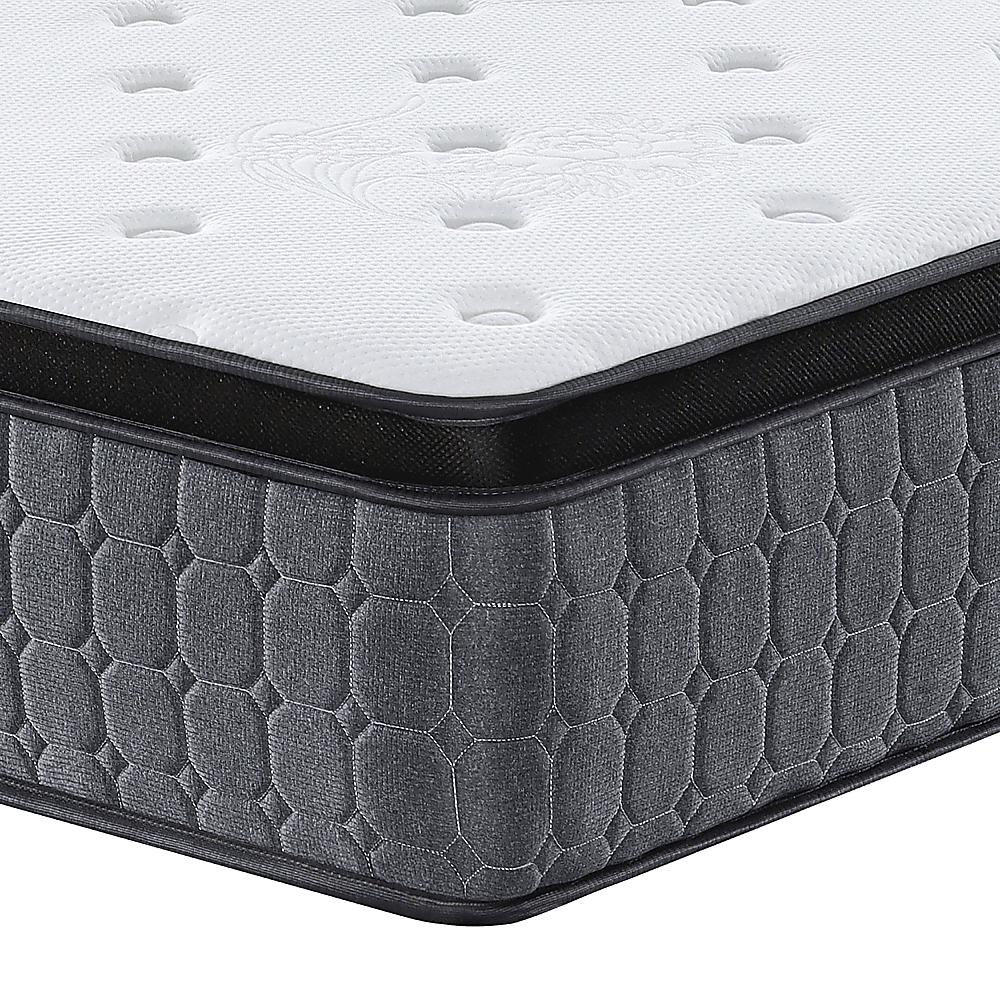 King Euro Top Pocket Spring Mattress – Motion Isolation Comfort with CertiPUR-US Certified Foam Layers