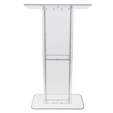 120cm Acrylic Podium Stand Transparent