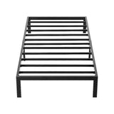 Beds & Bed Frames: Single Full Metal Bed Frame Base  Sturdy Steel Bed Base for Australian Mattress