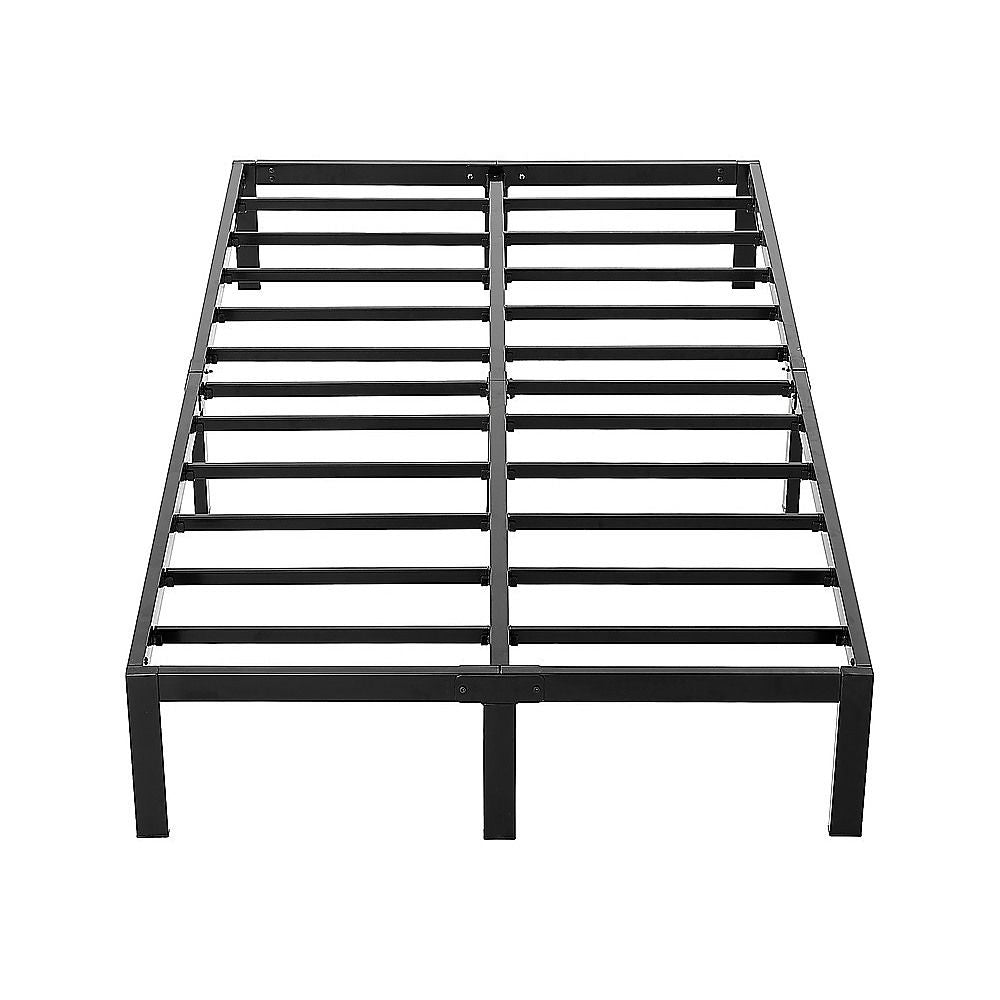 Beds & Bed Frames: King Single Full Metal Bed Frame Base  Sturdy Steel Bed Base for Australian Mattress