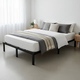 Beds & Bed Frames: King Single Full Metal Bed Frame Base  Sturdy Steel Bed Base for Australian Mattress
