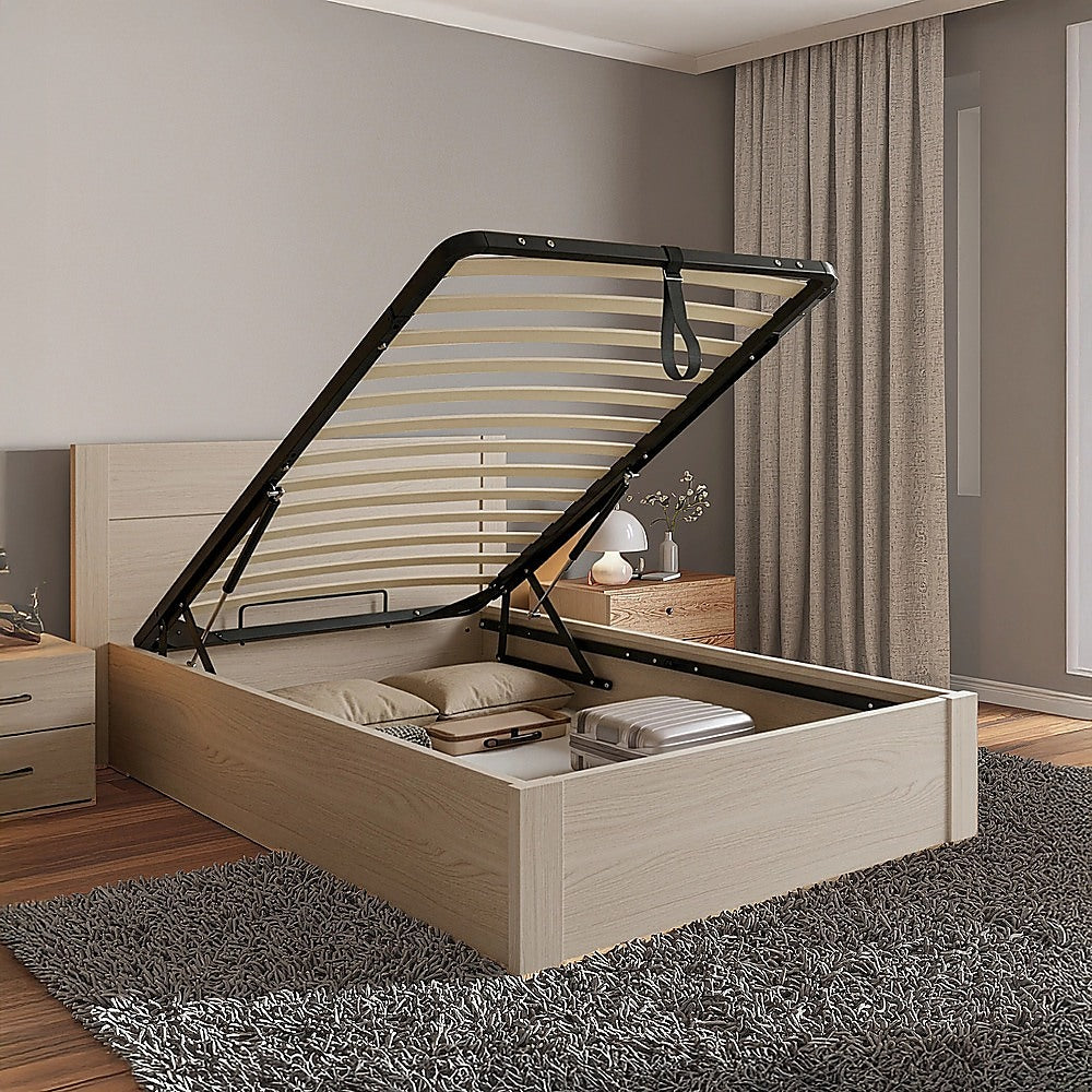 Beds & Bed Frames: Single Gas Lift Bed Mechanism with Frame  Storage Platform & Sofa Bed Kit
